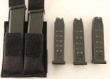 Lot of 5 Glock Mags