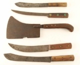 Lot of Antique Frontier Knives