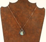 Navajo Turquoise Pendant