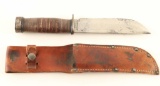 Rare WWII Knife & Sheath