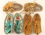 Lot of 3 Pairs Moccasins