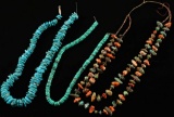 Lot of 3 Beaded Necklaces