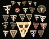 German WWII NSFF Pins