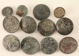 Lot of 12 Indian Service Buttons