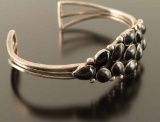 Onyx Cluster Bracelet