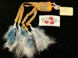 Lot of Rosebud Sioux Beaded Items