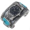 Old Pawn Navajo Turquoise Watch Cuff
