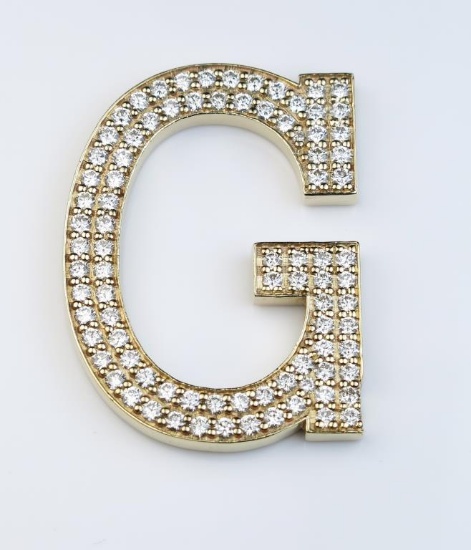 Amazing Custom Diamond Studded Letter