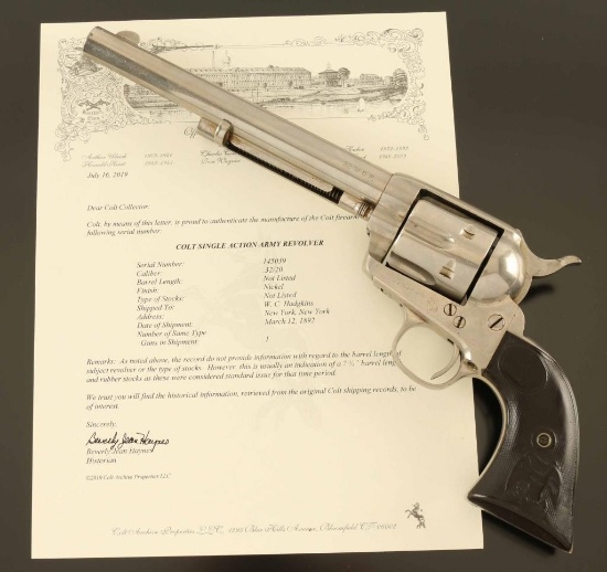 Colt Single Action Army .32 WCF SN: 145039
