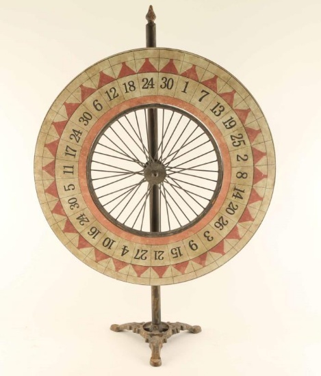 Vintage Gambling Wheel