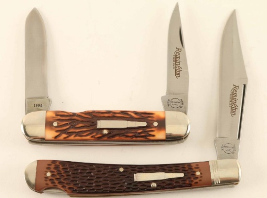 Lot of 2 Remington Bullet Knives