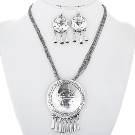 Sterling Silver Native American Necklace