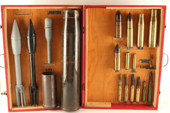 Large Bullet & Mortar Display Case