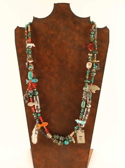 Beaded Treasure Necklace