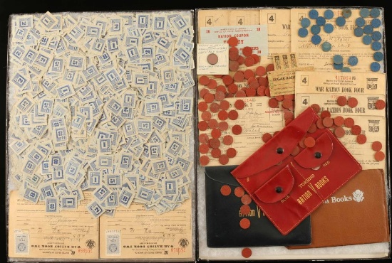 WWII Issued Ration Books
