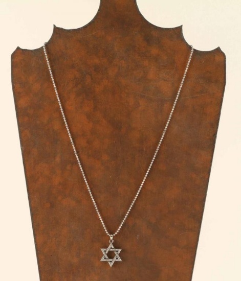 Star of David Pendant & Chain