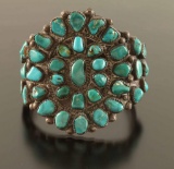 Large Navajo Cluster Bracelet