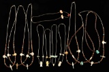 13 Navajo Necklaces