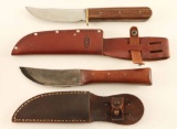 Lot of 2 Skinner Knives