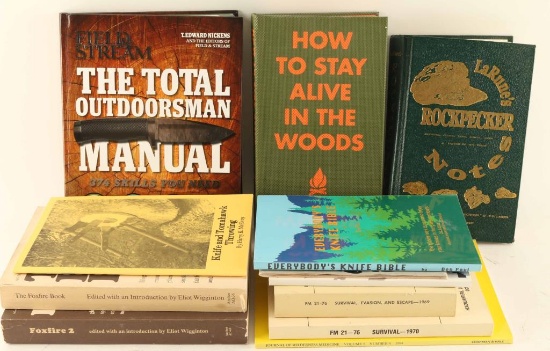 Lot of Outdoor Related Books