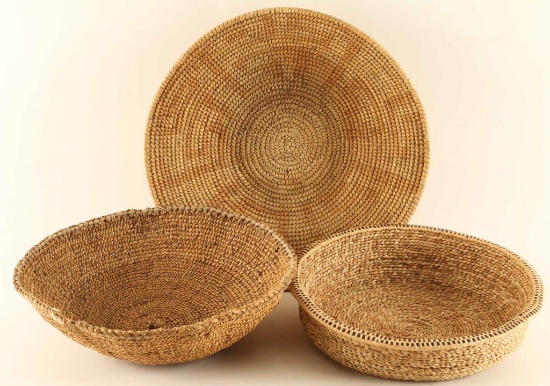 Lot of 3 Baskets