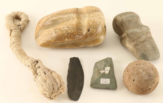 Lot of Stone Artifacts