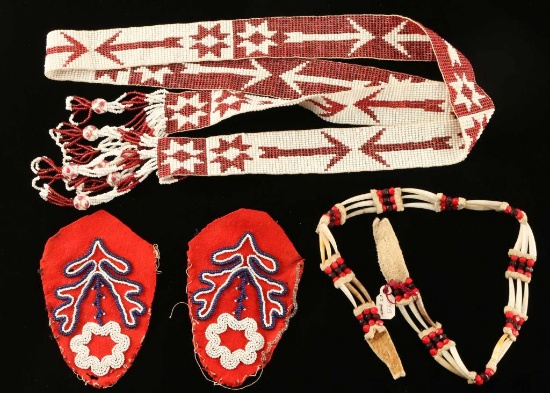 Lot of 3 Beaded Items