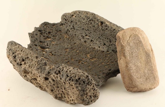 Metate & Grinding Stone
