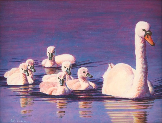 Original Oil on board by Andrea Robbins