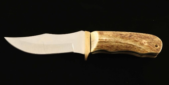 Beautiful & Unusual Skinner Knife by Marc Vallo