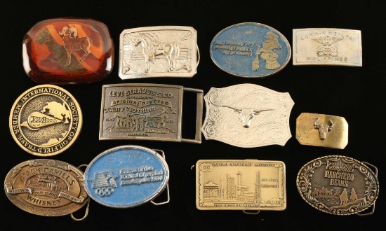 Lot of Belt Buckles
