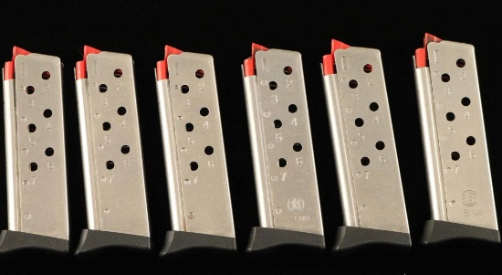 Lot of 6 S&W CS9 Mags