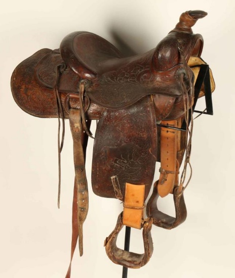 Parker Tooled Saddle