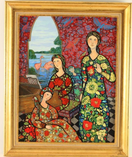 Original Oil on Board