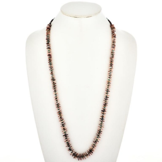 Native American Turquoise Heishi Necklace