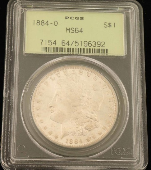 1884-0 Morgan Dollar