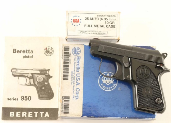 Beretta 950BS .25 ACP SN: BU11207V