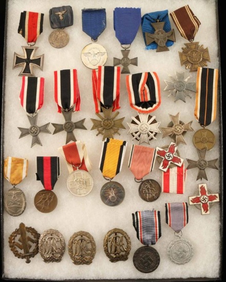 Collection of Original WWII 3rd Rich Metals