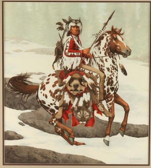 Lot of 2 Fine Art Prints by Bev Doolittle