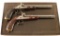 Pair of percussion dueling pistols