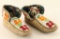 Pair of Plains Indian Beaded Moccasins