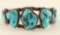 Navajo Bisbee Turquoise Cuff