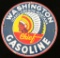 Montana Chief Gasoline Porcelain Advertising Sign
