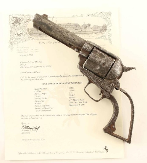 Colt Single Action Army .44-40 SN: 94507
