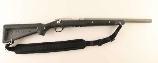 Integrally Suppressed Ruger 77/22 .22 LR
