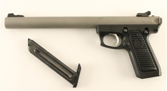 Integrally Suppressed Ruger 22/45 .22 LR