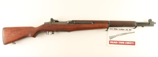 Winchester M1 Garand .30-06 SN: 1235292
