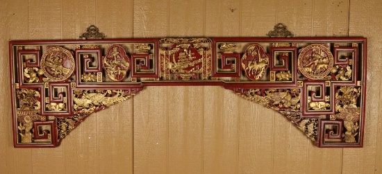 Asian Platform Bed Piece