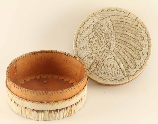 Mohawk Lidded Basket