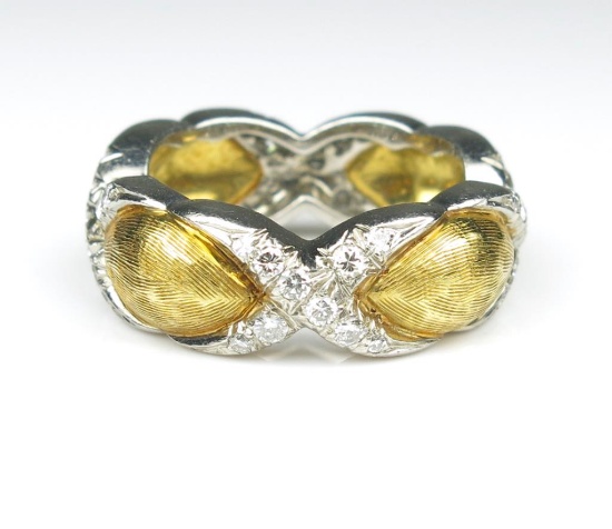 Exquisite Cartier Style Diamond Ring